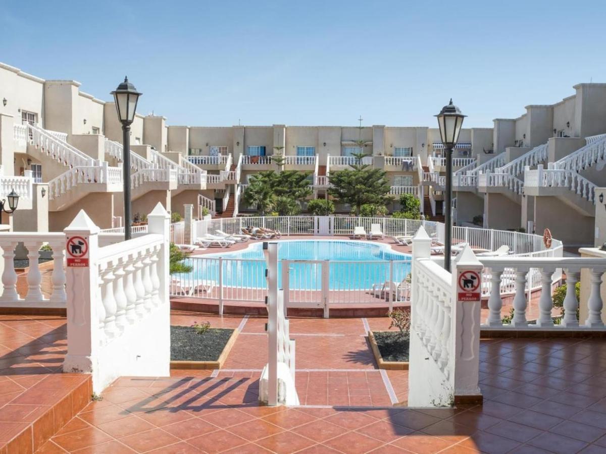 Las arenas apartamento pool caleta de fuste Bagian luar foto